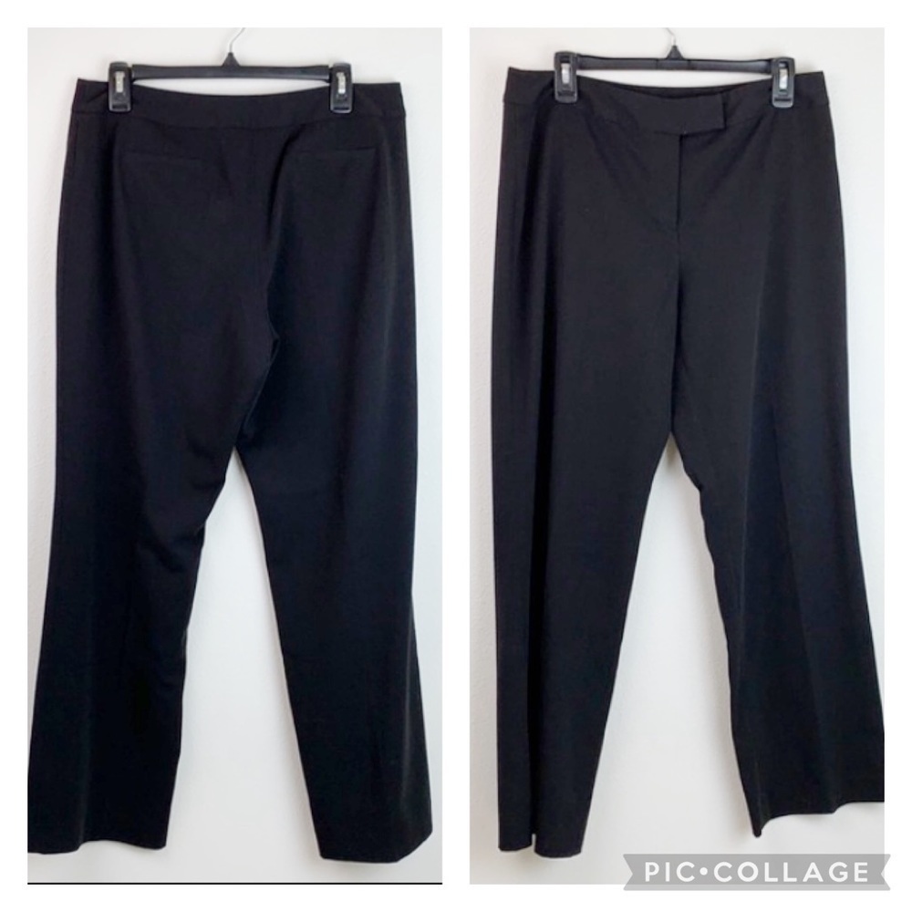 Alfani 12p. straight leg trouser pants jet black!